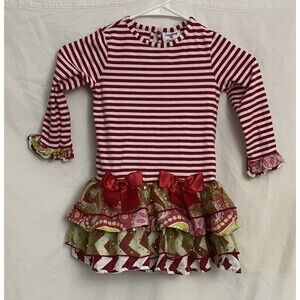 Counting Daisies Baby Toddler Girl Size 2T Dress Holiday Christmas